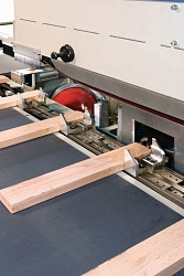 WEINIG HS 120 / HS 200 горизонтальное сращивание коротких заготовок